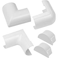 D-Line 50x25mm Maxi Cubierta de Cable Accesorios - Blanco
